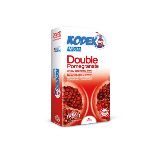 کاندوم کدکس انار دوبل مدل Double Pomegranate